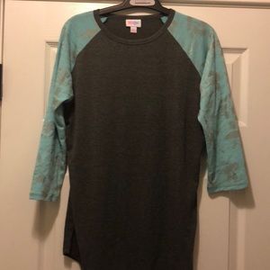 Gray and seafoam green Lularoe